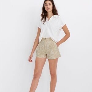 Madewell pleated shorts